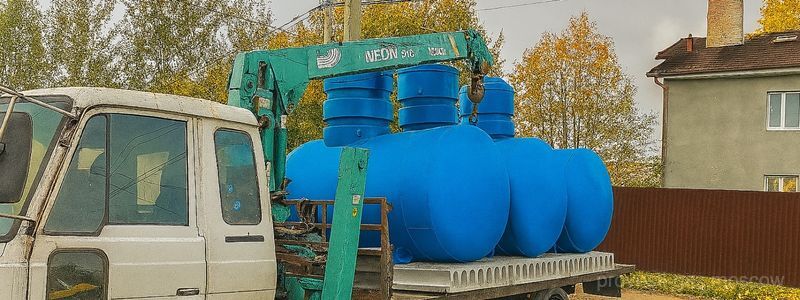 газгольдер для дома в Коломне